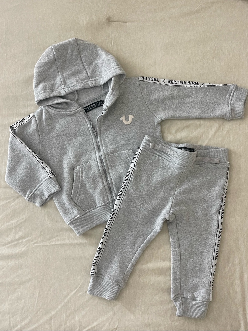 Toddler True Religion Jogger Set